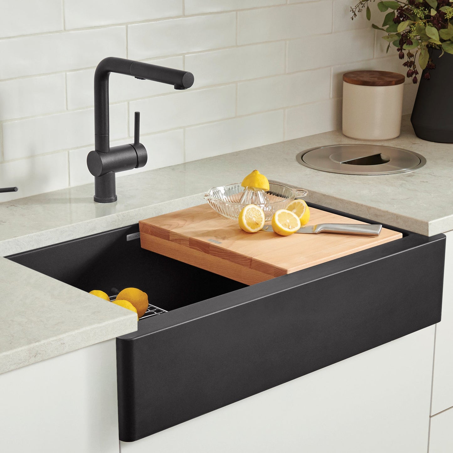 BLANCO Ikon/Vintera Beechwood Floating Cutting Board