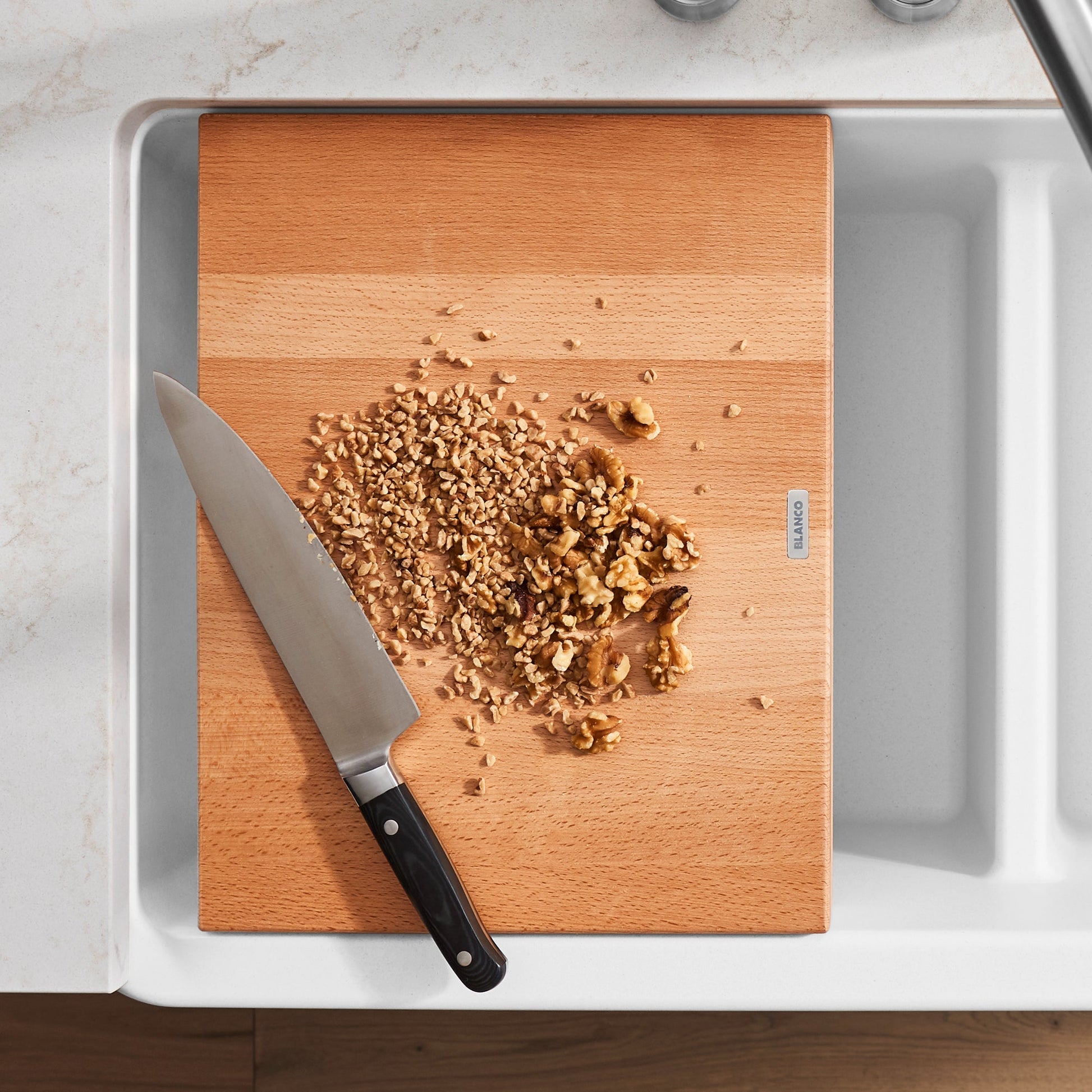 BLANCO Ikon/Vintera Beechwood Floating Cutting Board