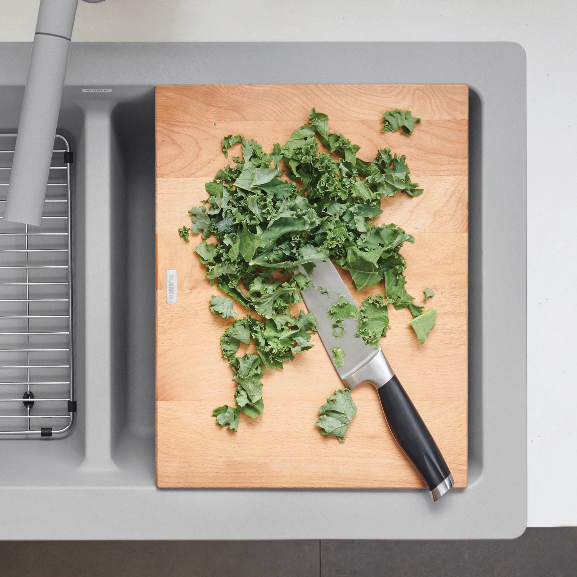 Beech Wood - BLANCO Ikon/Vintera Beechwood Floating Cutting Board