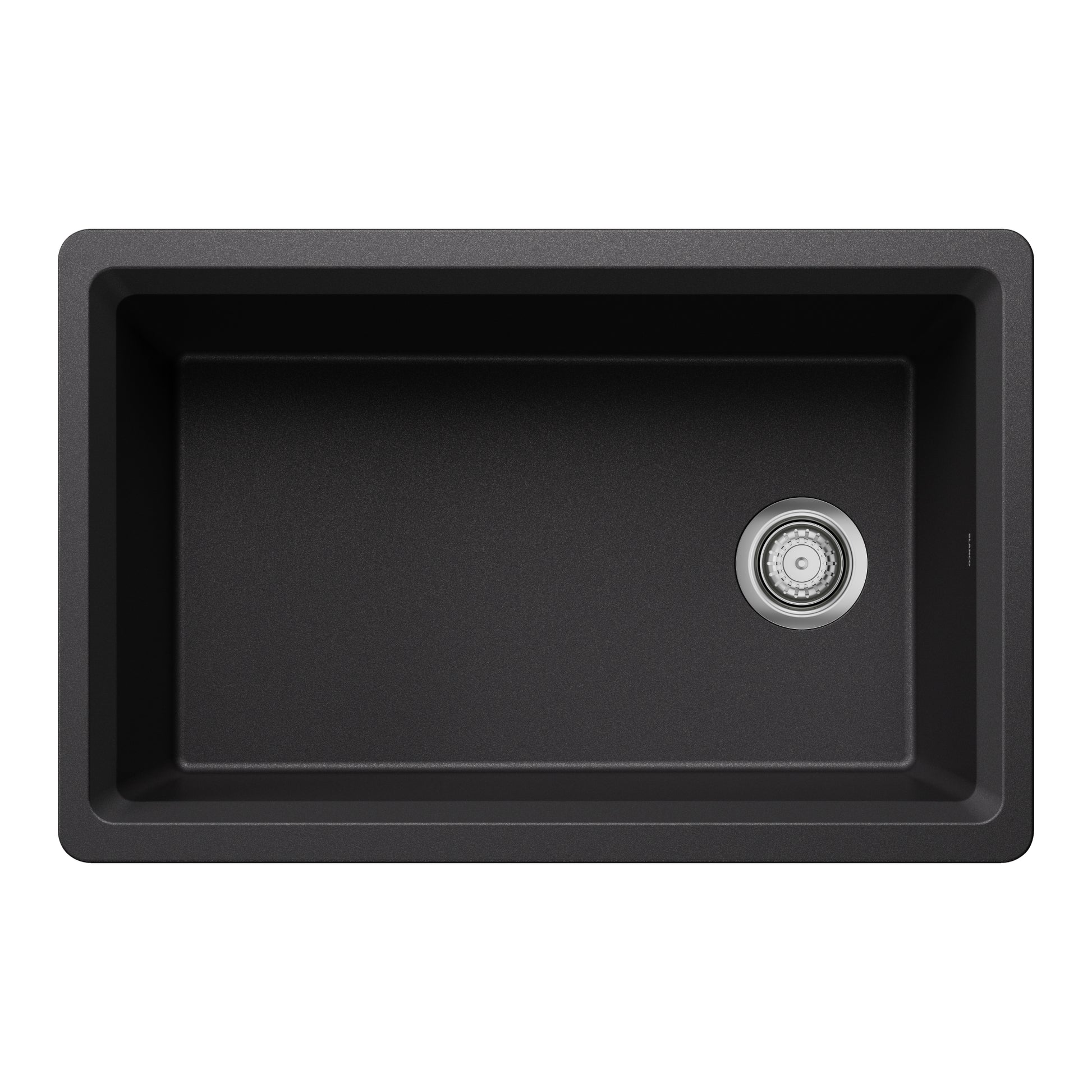 Anthracite - BLANCO Inteos SILGRANIT 30" Single Bowl Reversible Undermount Workstation Kitchen Sink