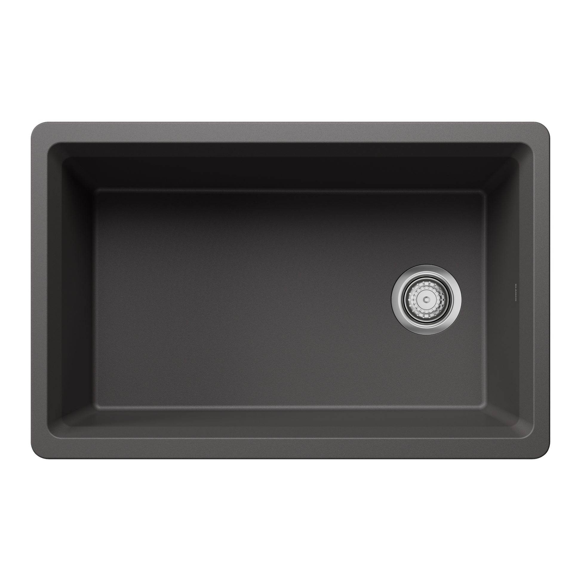 Cinder - BLANCO Inteos SILGRANIT 30" Single Bowl Reversible Undermount Workstation Kitchen Sink
