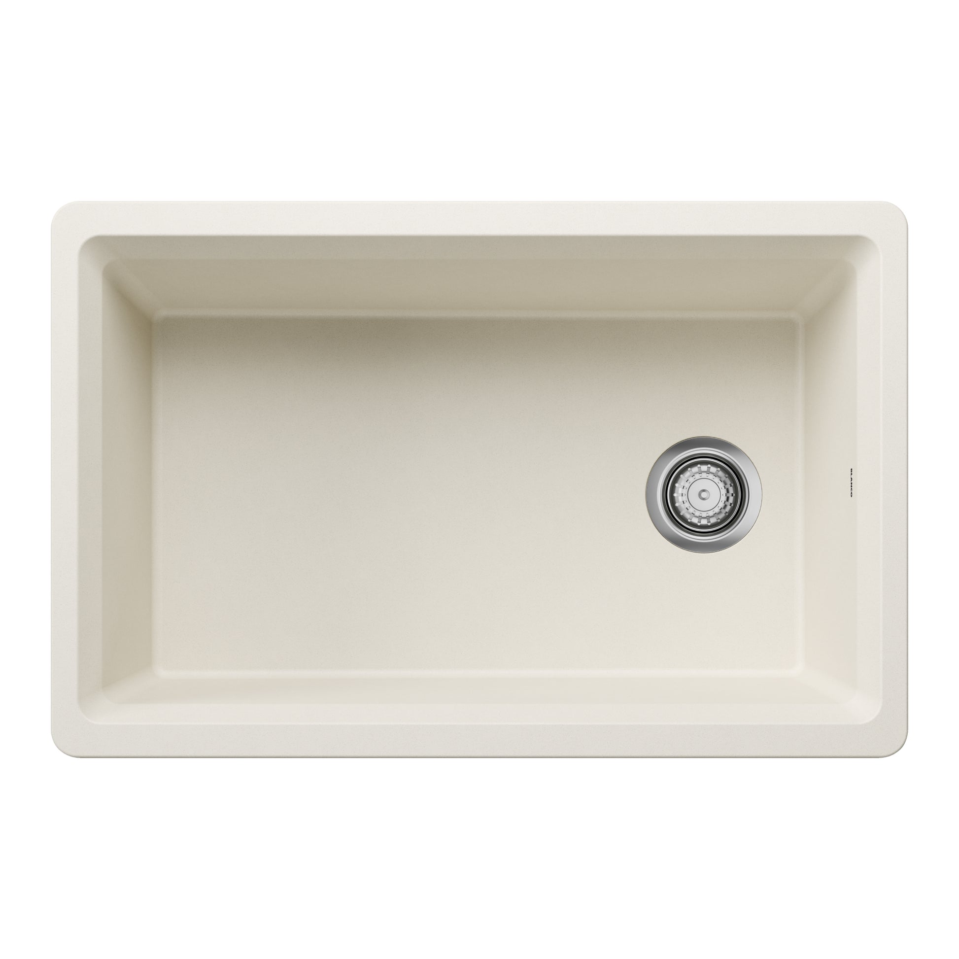 Soft White - BLANCO Inteos SILGRANIT 30" Single Bowl Reversible Undermount Workstation Kitchen Sink