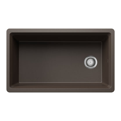 Café - BLANCO Inteos SILGRANIT 33" Single Bowl Reversible Undermount Workstation Kitchen Sink