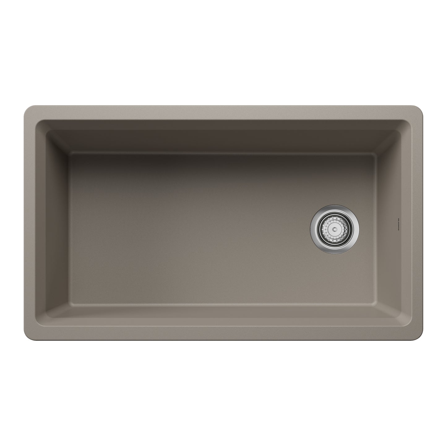 Truffle - BLANCO Inteos SILGRANIT 33" Single Bowl Reversible Undermount Workstation Kitchen Sink