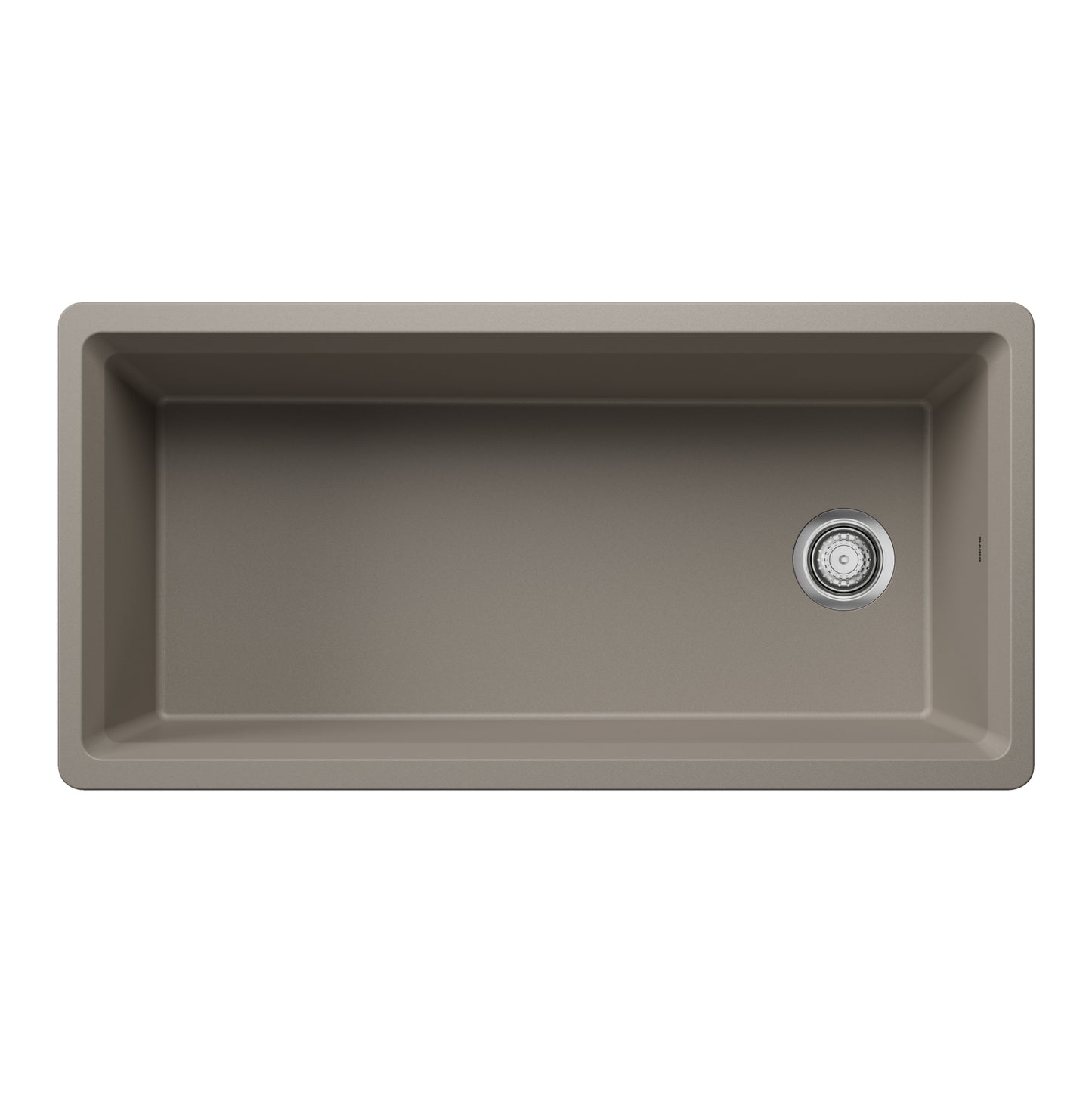 Truffle - BLANCO Inteos SILGRANIT 39" Single Bowl Reversible Undermount Workstation Kitchen Sink