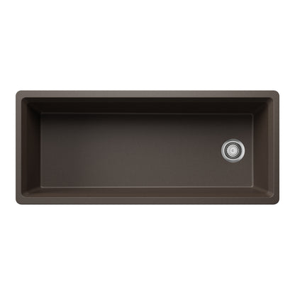 Café - BLANCO Inteos SILGRANIT 45" Single Bowl Reversible Undermount Workstation Kitchen Sink