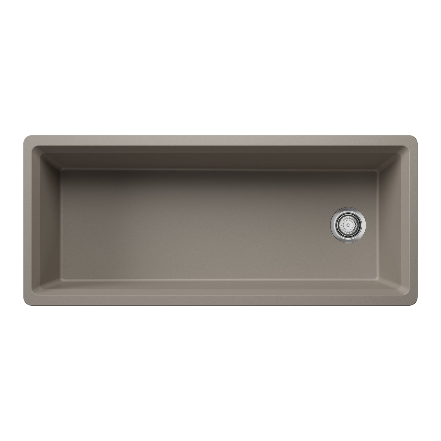 Truffle - BLANCO Inteos SILGRANIT 45" Single Bowl Reversible Undermount Workstation Kitchen Sink