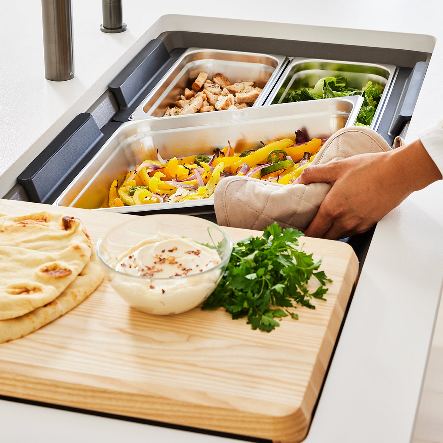 Stainless Steel - BLANCO Inteos Sink Tray - Large