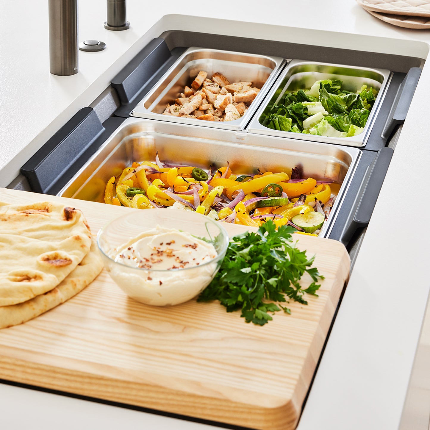 Stainless Steel - BLANCO Inteos Sink Tray - Large