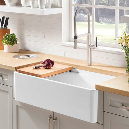 BLANCO Profina 36" Single Bowl Apron-Front Fireclay Farmhouse Sink