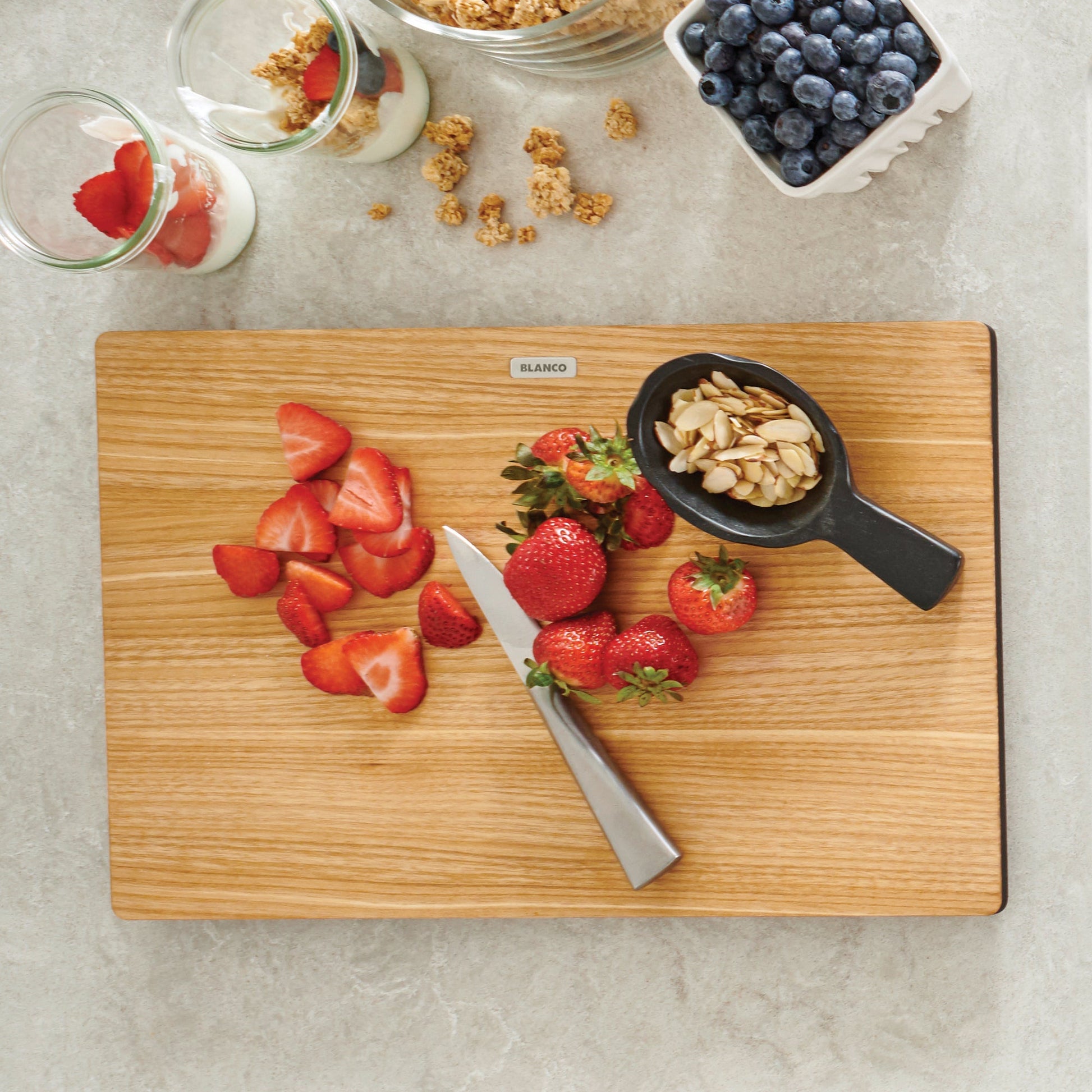 BLANCO Quatrus Ash Compound Cutting Board