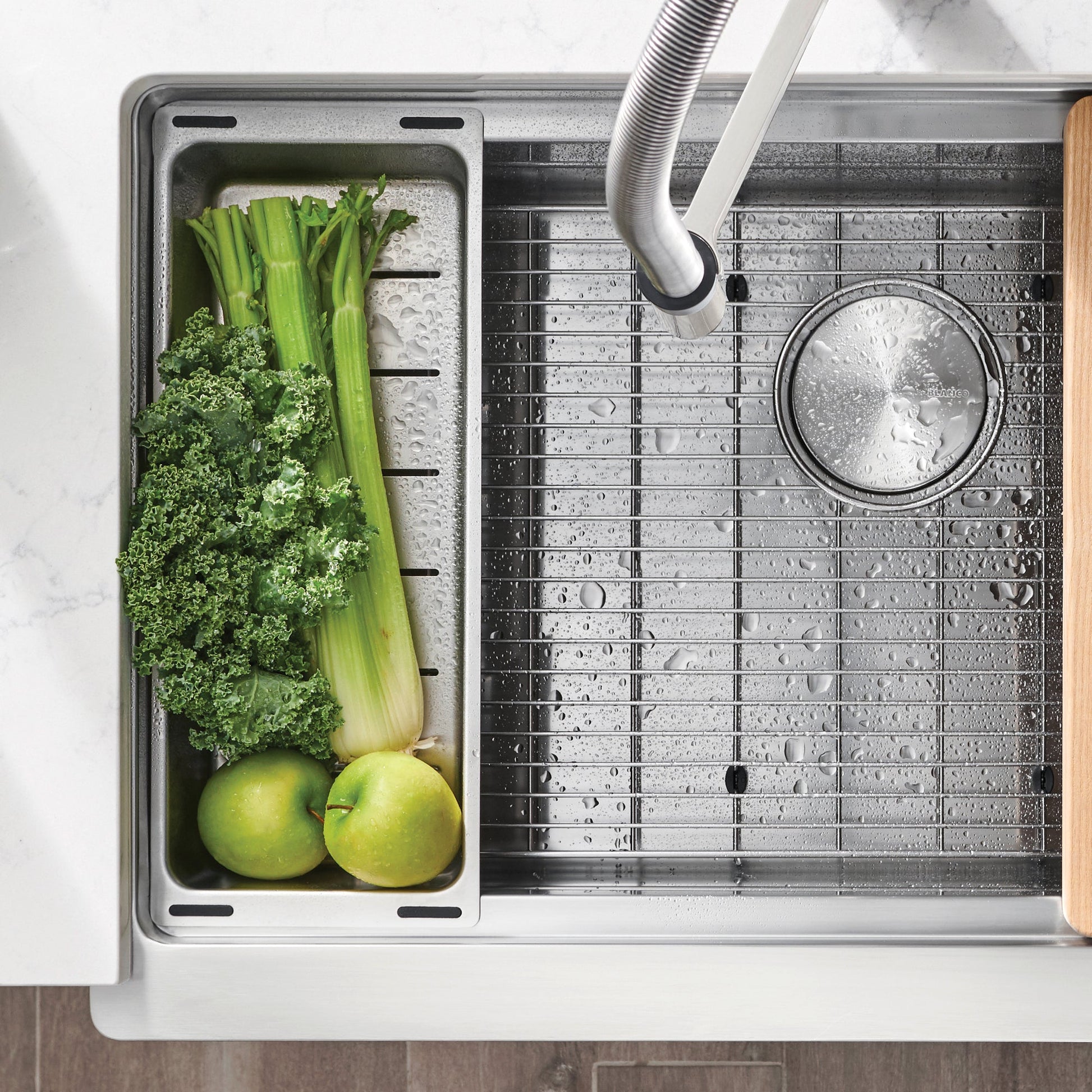 BLANCO Quatrus Ergon Colander