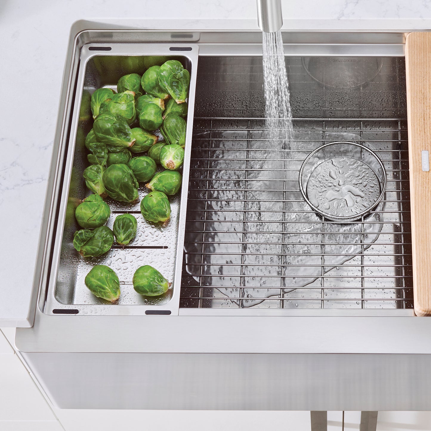 Stainless Steel - BLANCO Quatrus Ergon Colander