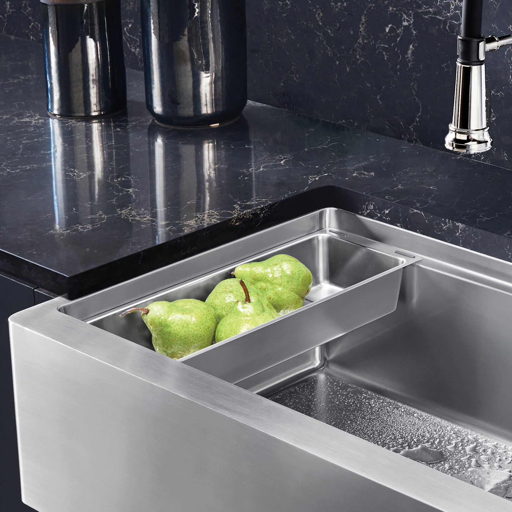 Stainless Steel - BLANCO Quatrus Ergon Colander