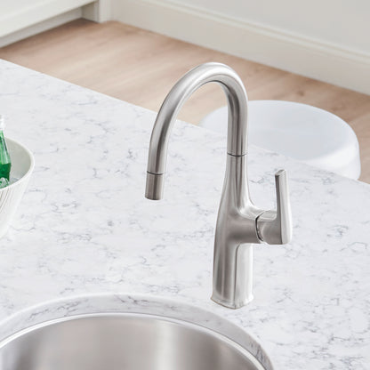 Pvd Steel - BLANCO Rivana Pull-Down Bar Faucet