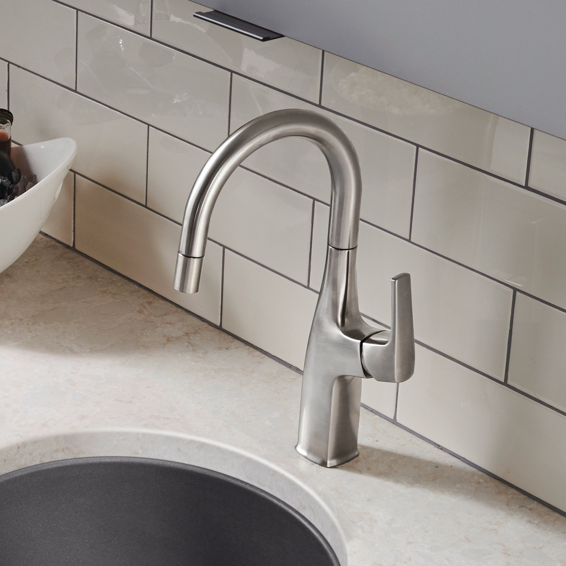 Pvd Steel - BLANCO Rivana Pull-Down Bar Faucet