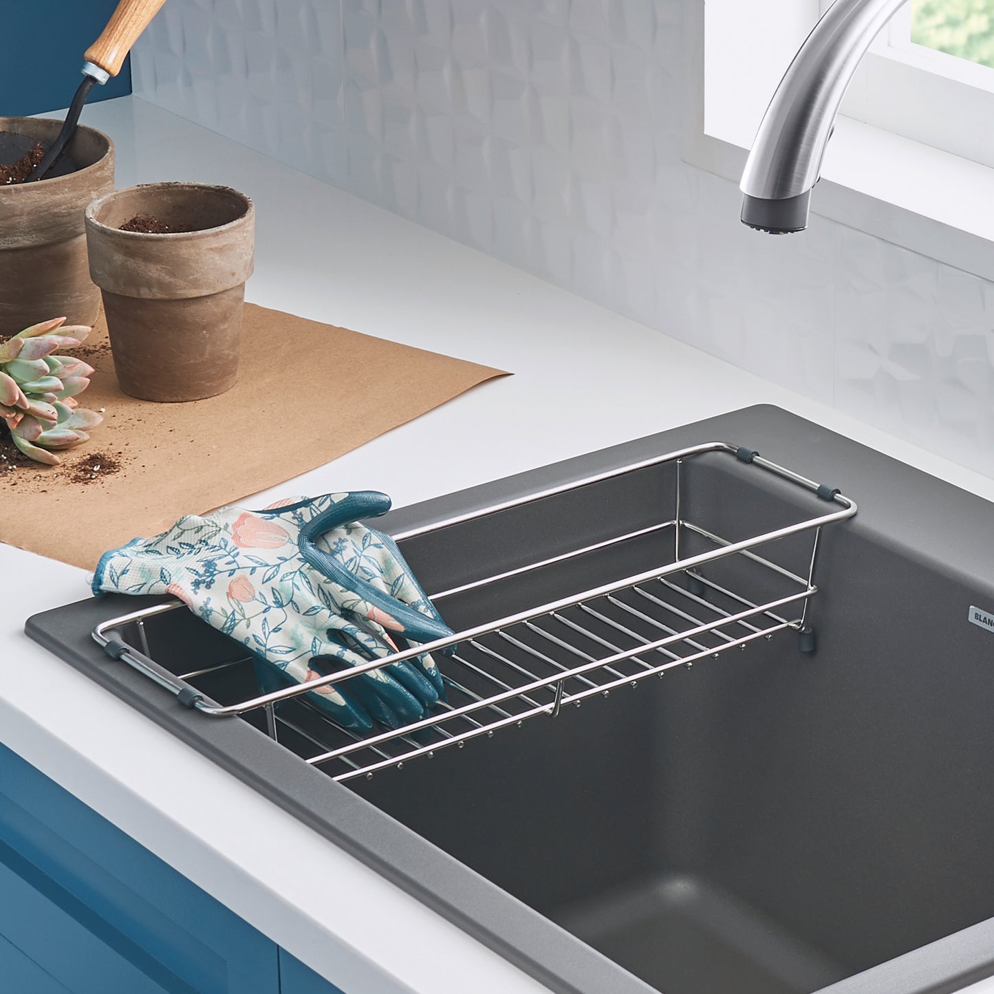 Stainless Steel - BLANCO Stainless Steel Basket (Liven & Quatrus Laundry)