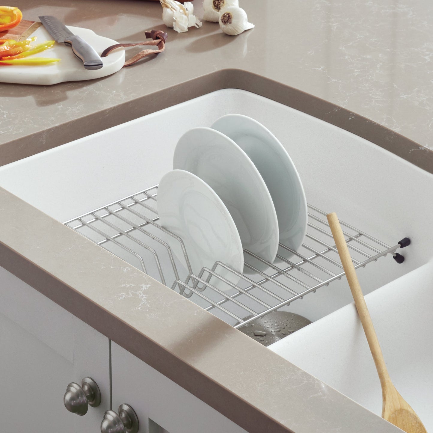 BLANCO Stainless Steel Floating Dish Rack for Diamond 50/50 Sinks