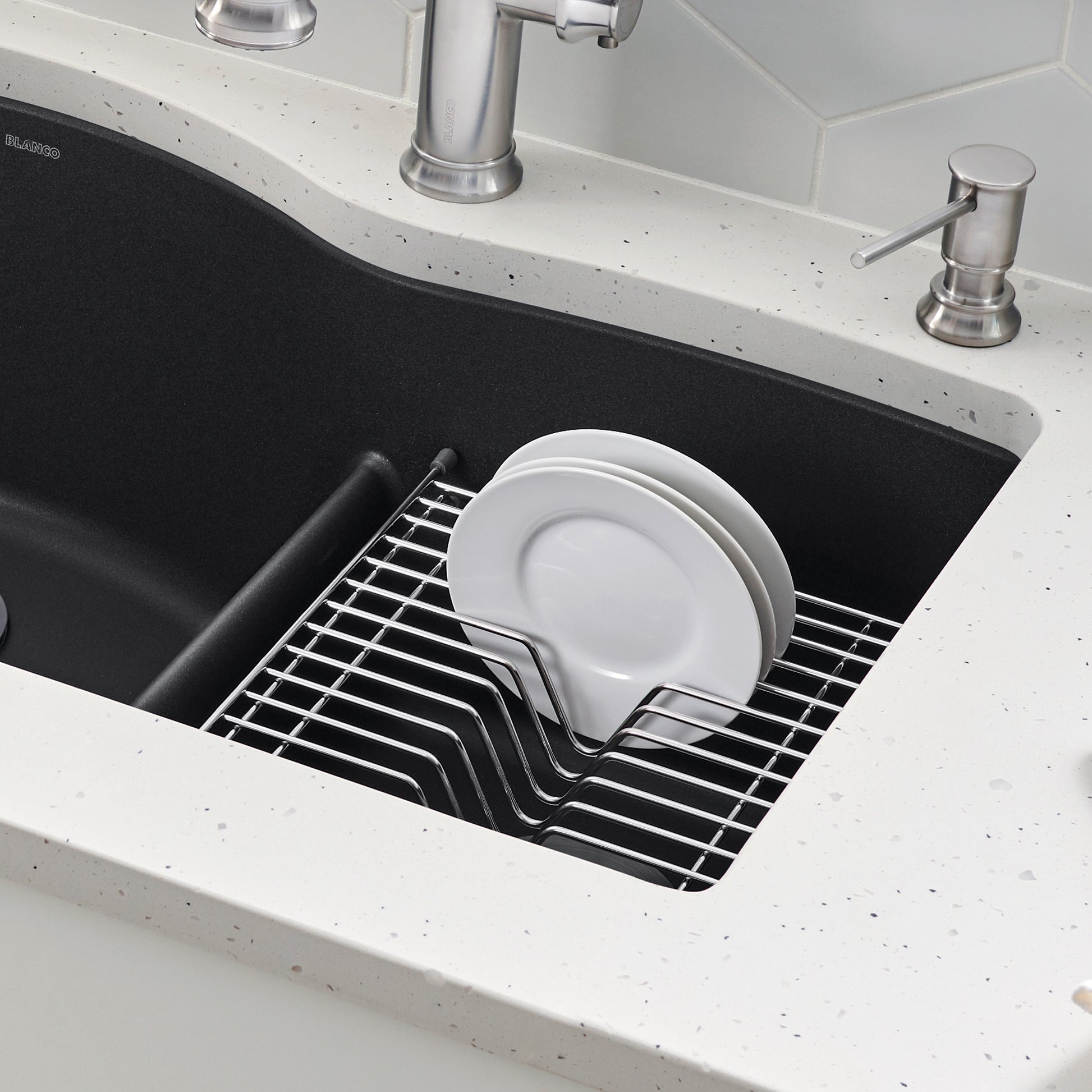 Stainless Steel - BLANCO Stainless Steel Floating Dish Rack for Select Diamond Sinks