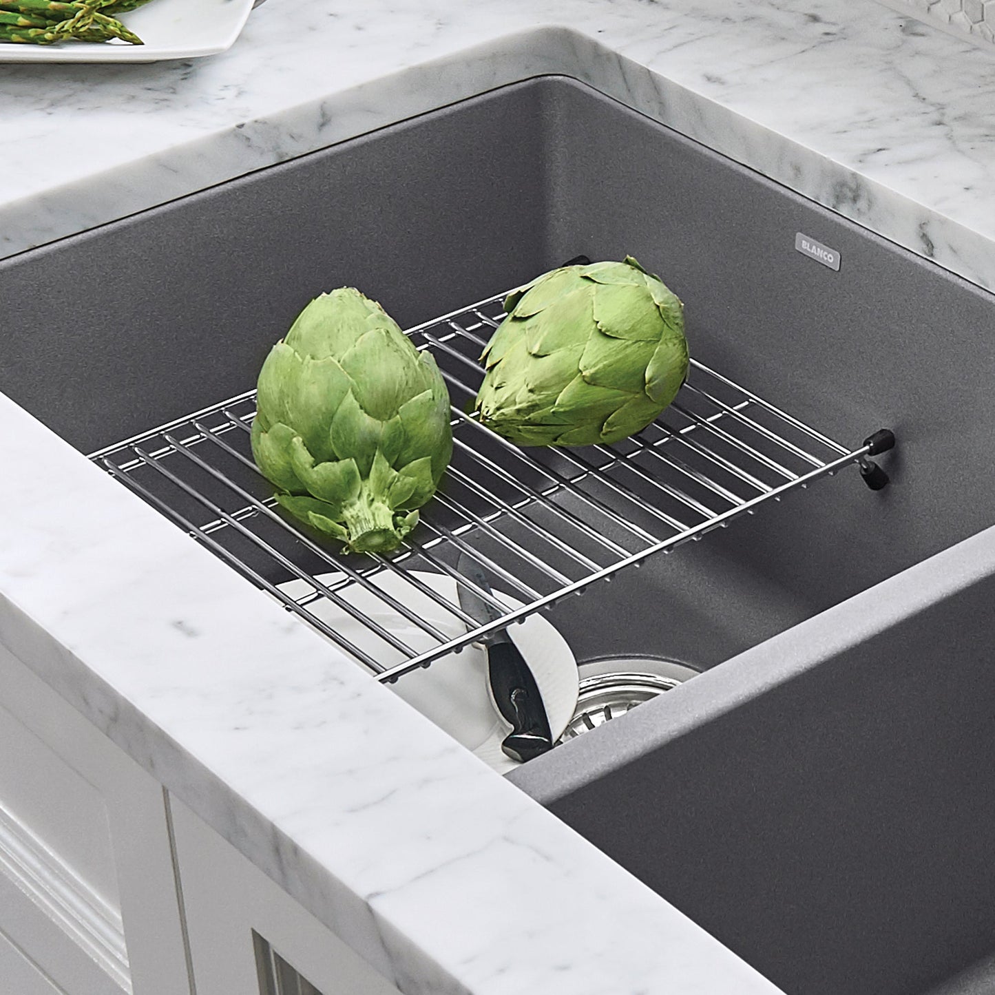 BLANCO Stainless Steel Floating Grid for Precis 32" Super Single Sink