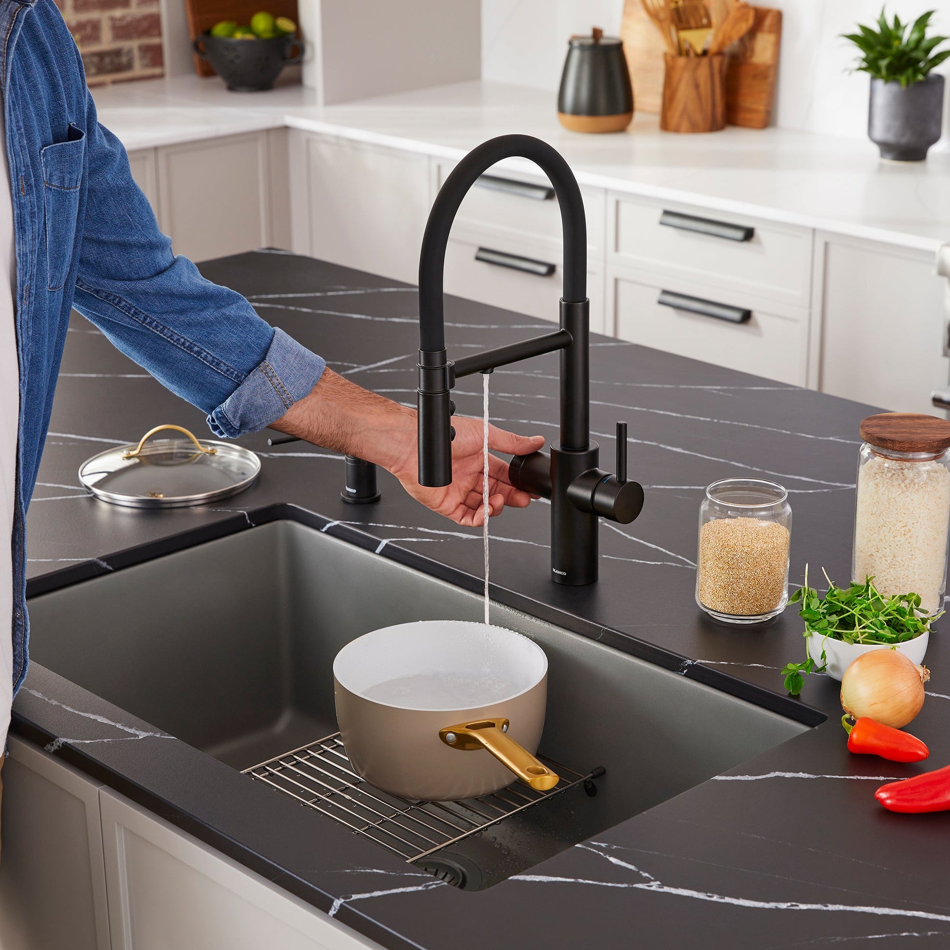 BLANCO Stainless Steel Floating Grid for Precis 32" Super Single Sink