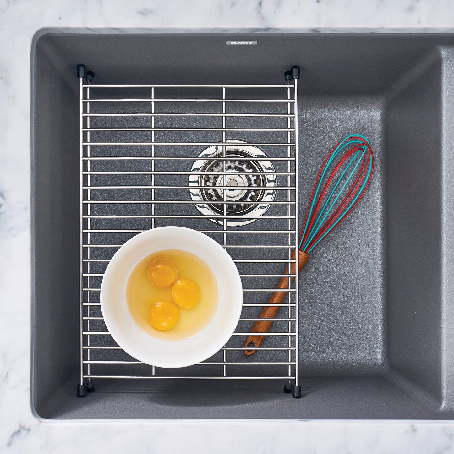 BLANCO Stainless Steel Floating Grid for Precis 60/40, 50/50, CASCADE, 21", 24", 27" & 30" Sinks