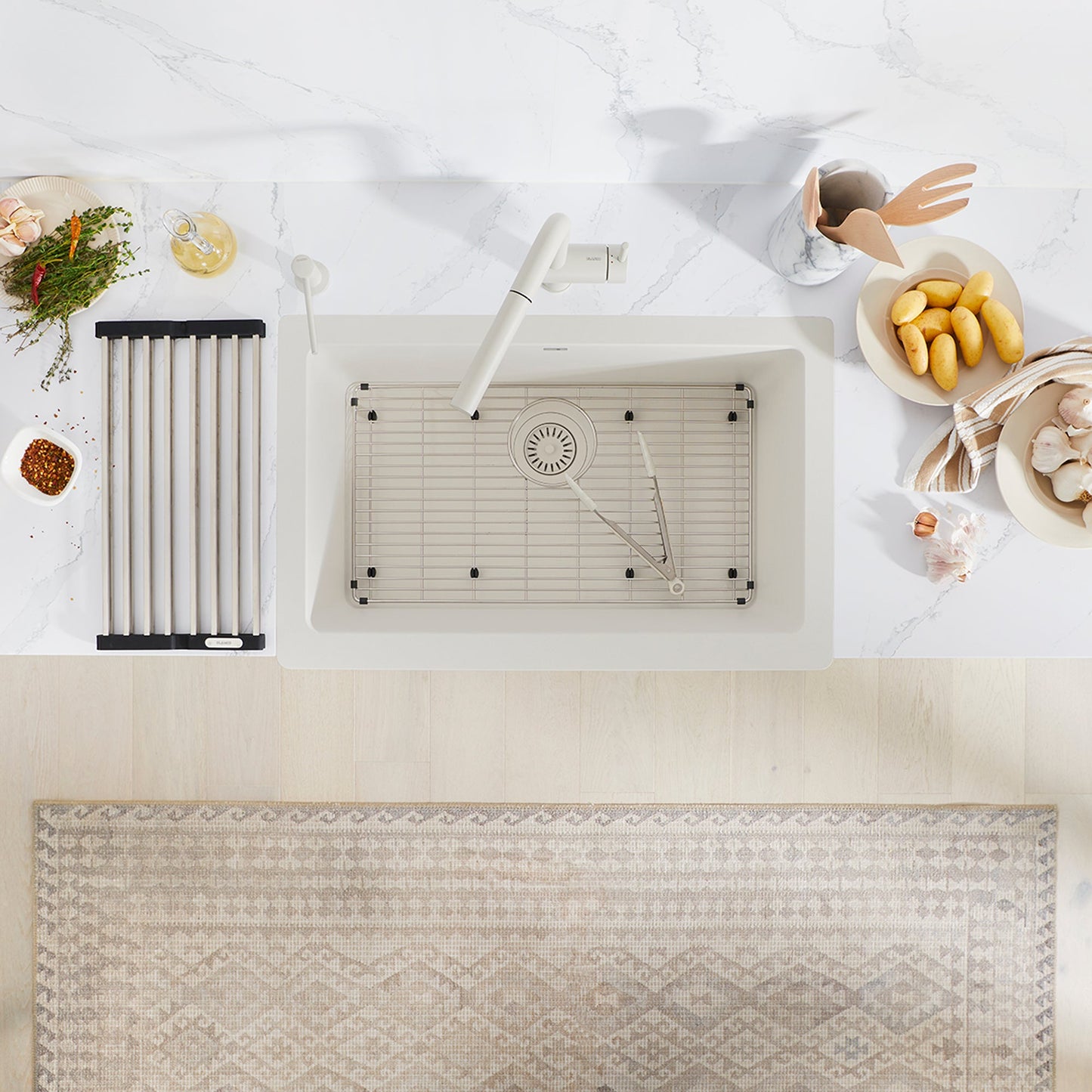 BLANCO Stainless Steel Sink Grid for Ikon/Vintera 30" Sink