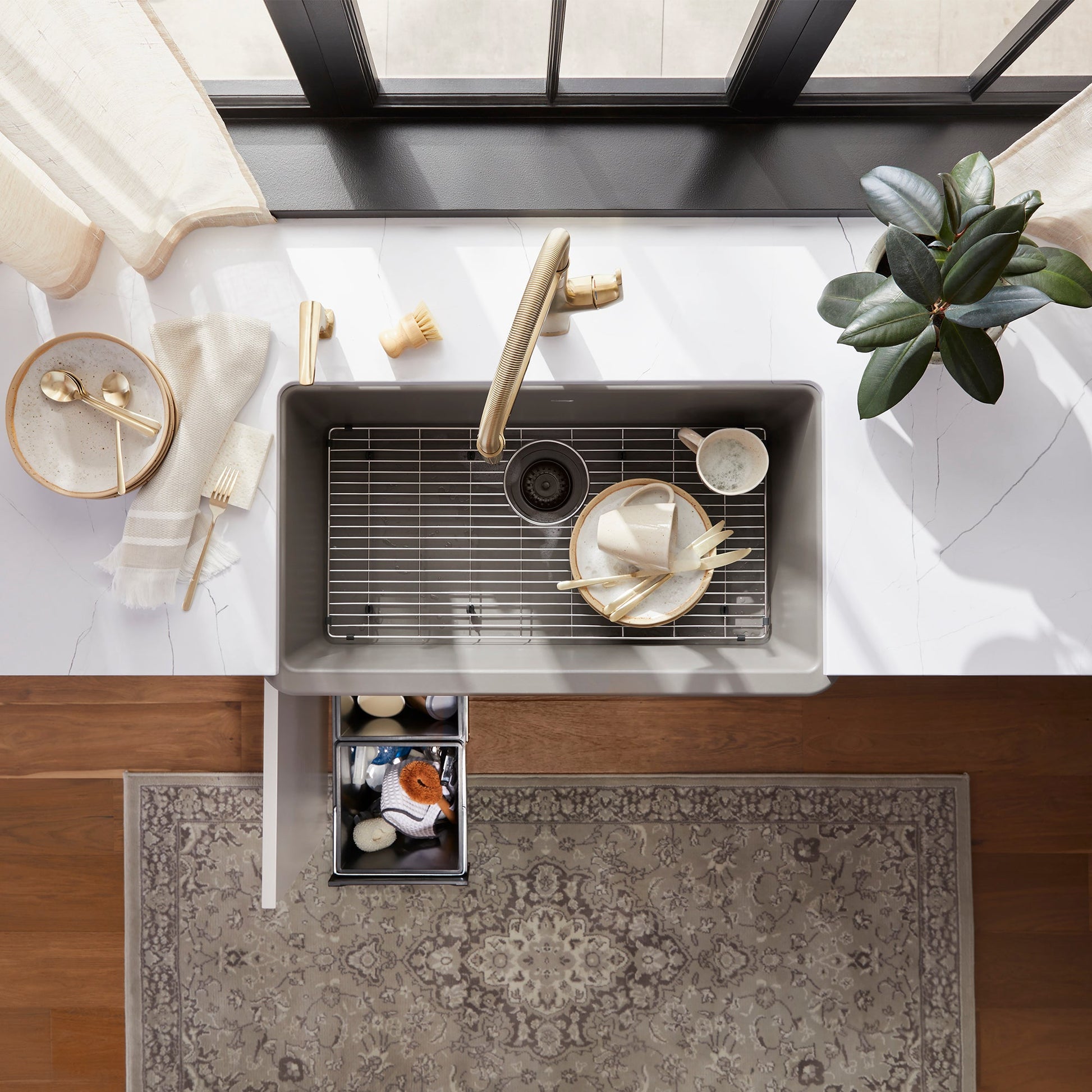 BLANCO Stainless Steel Sink Grid for Ikon/Vintera 30" Sink