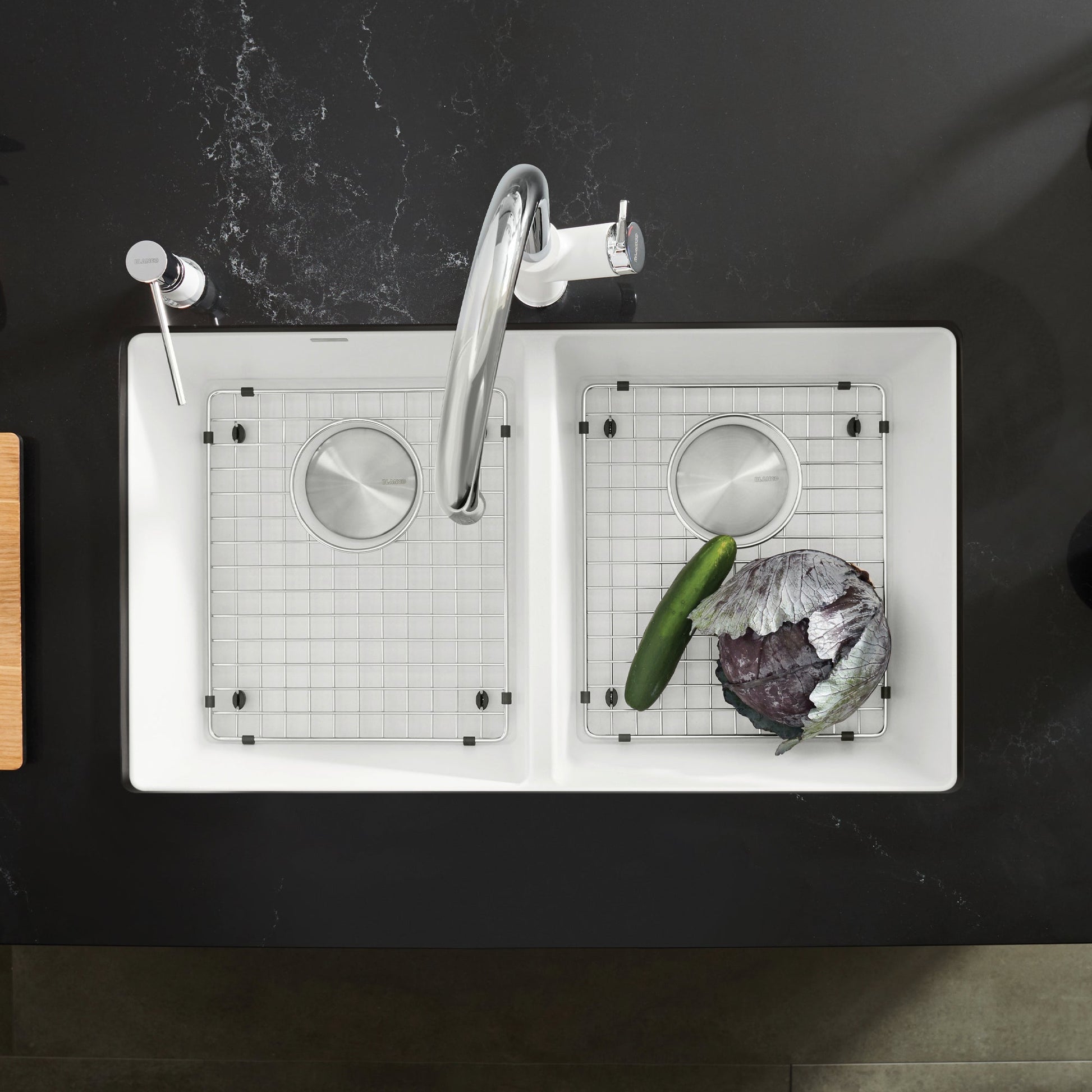 BLANCO Stainless Steel Sink Grid for Liven Bar & Precis 50/50 Sink