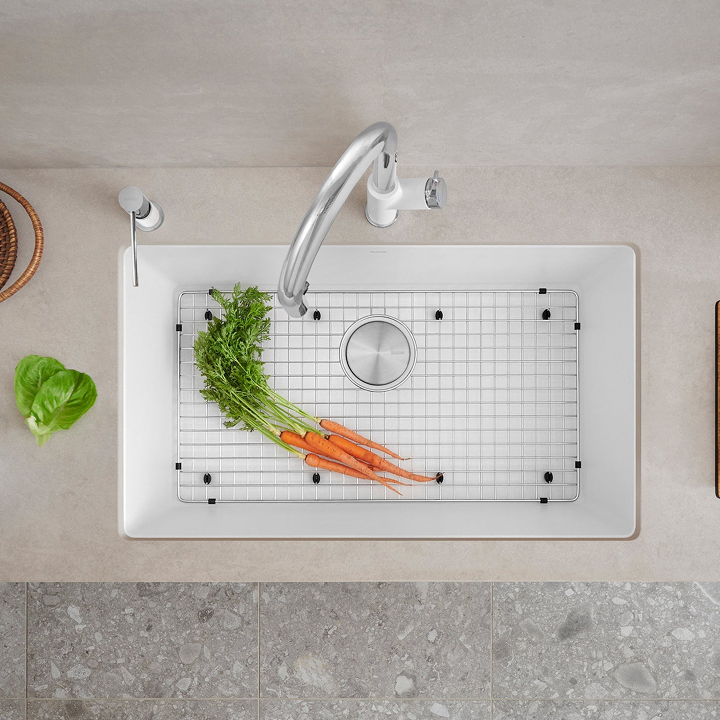 BLANCO Stainless Steel Sink Grid for Precis 32" Super Single Sink