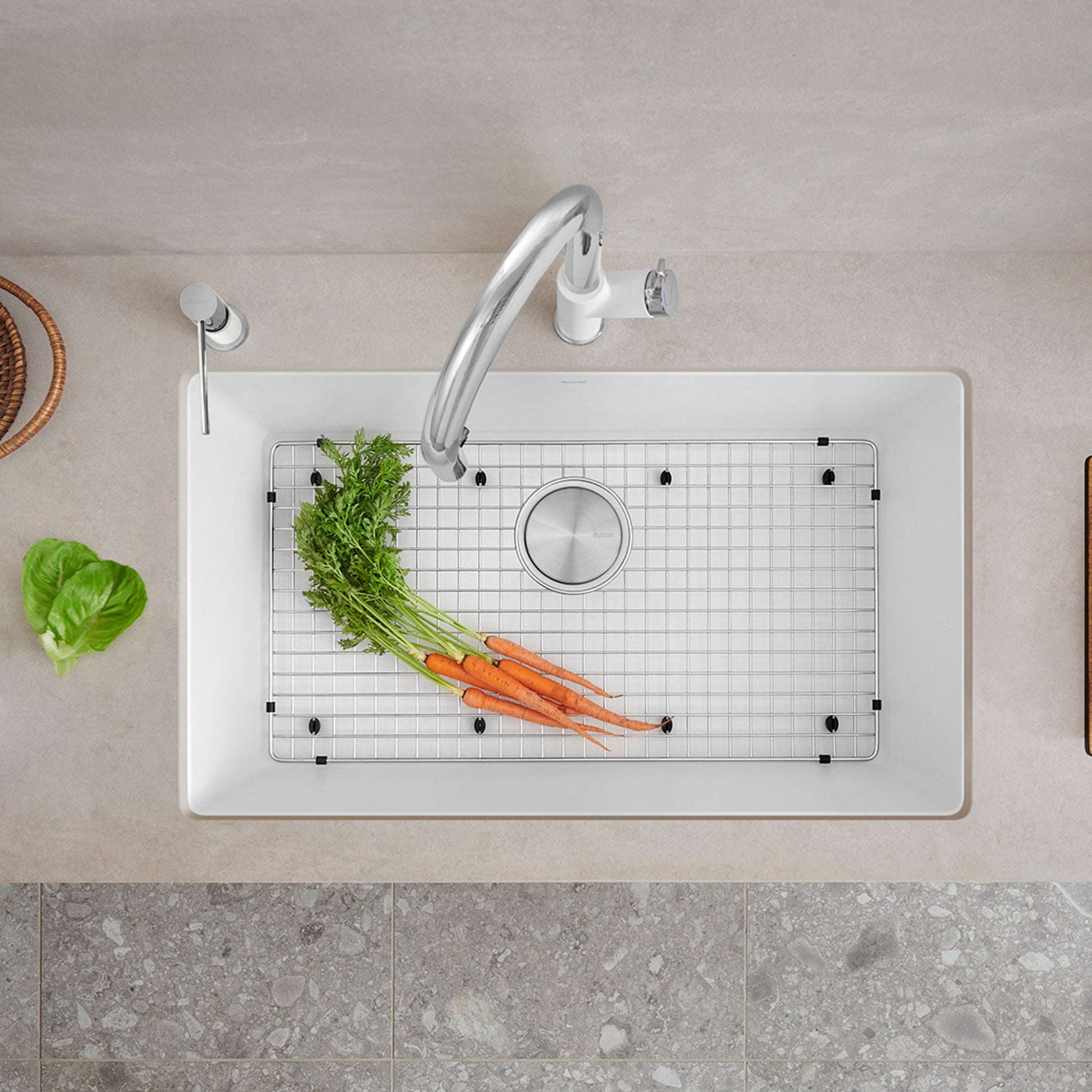 BLANCO Stainless Steel Sink Grid for Precis 32" Super Single Sink