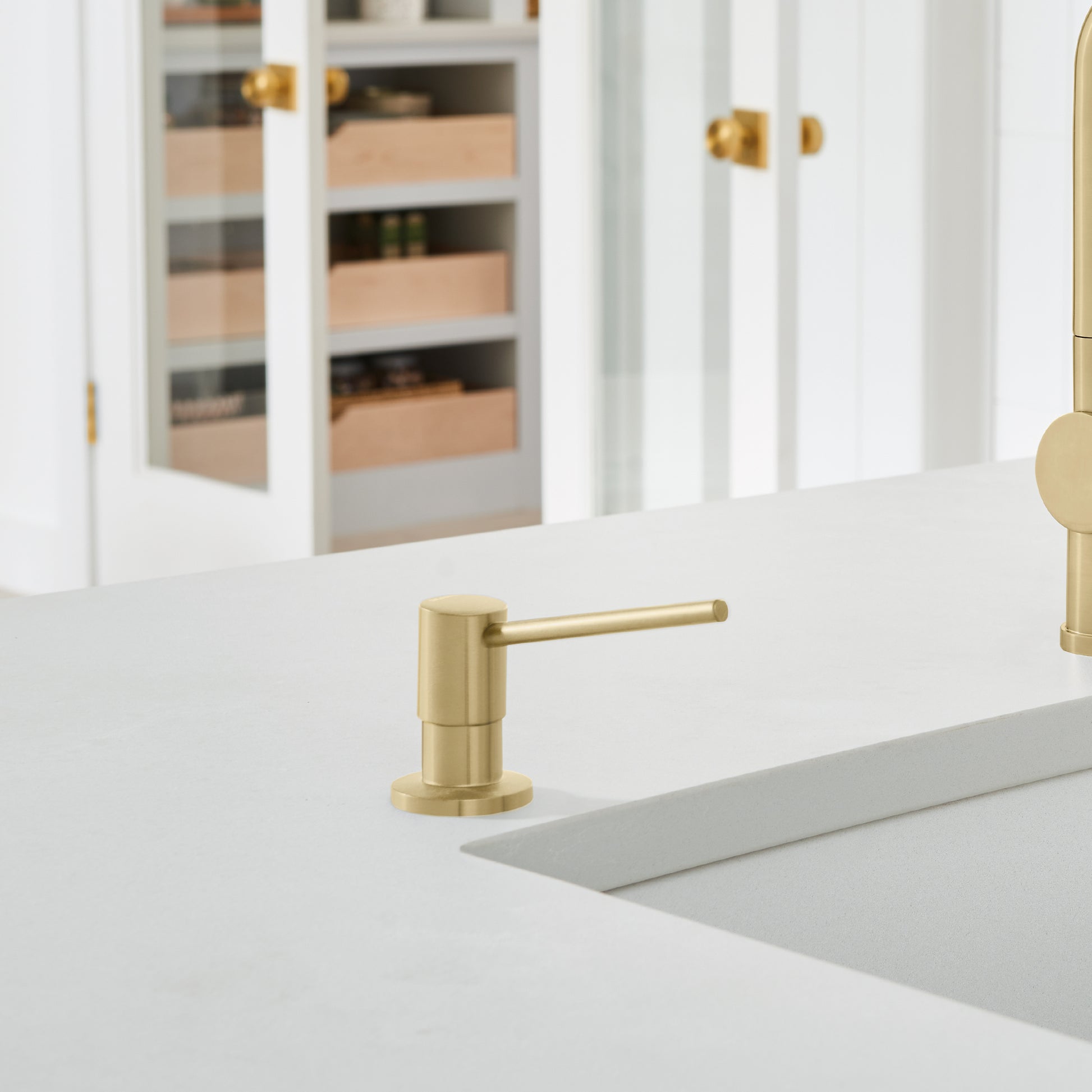 Satin Gold - BLANCO Torre Soap Dispenser