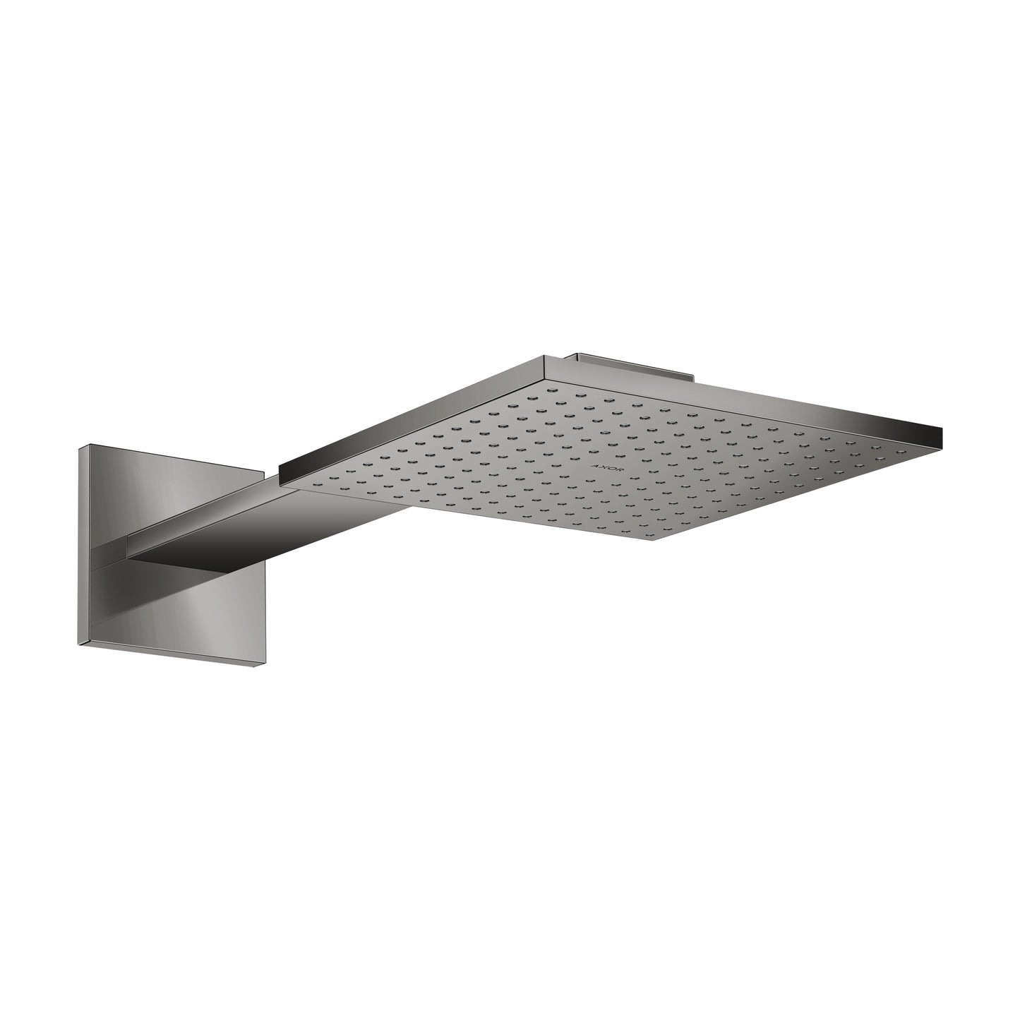 AXOR ShowerSolutions Showerhead 250 Square 2- Jet with Showerarm Trim, 1.75 GPM