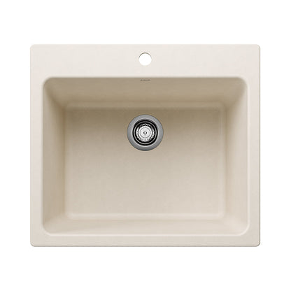 BLANCO 443079 Liven Dual Mount Laundry Sink - Soft White