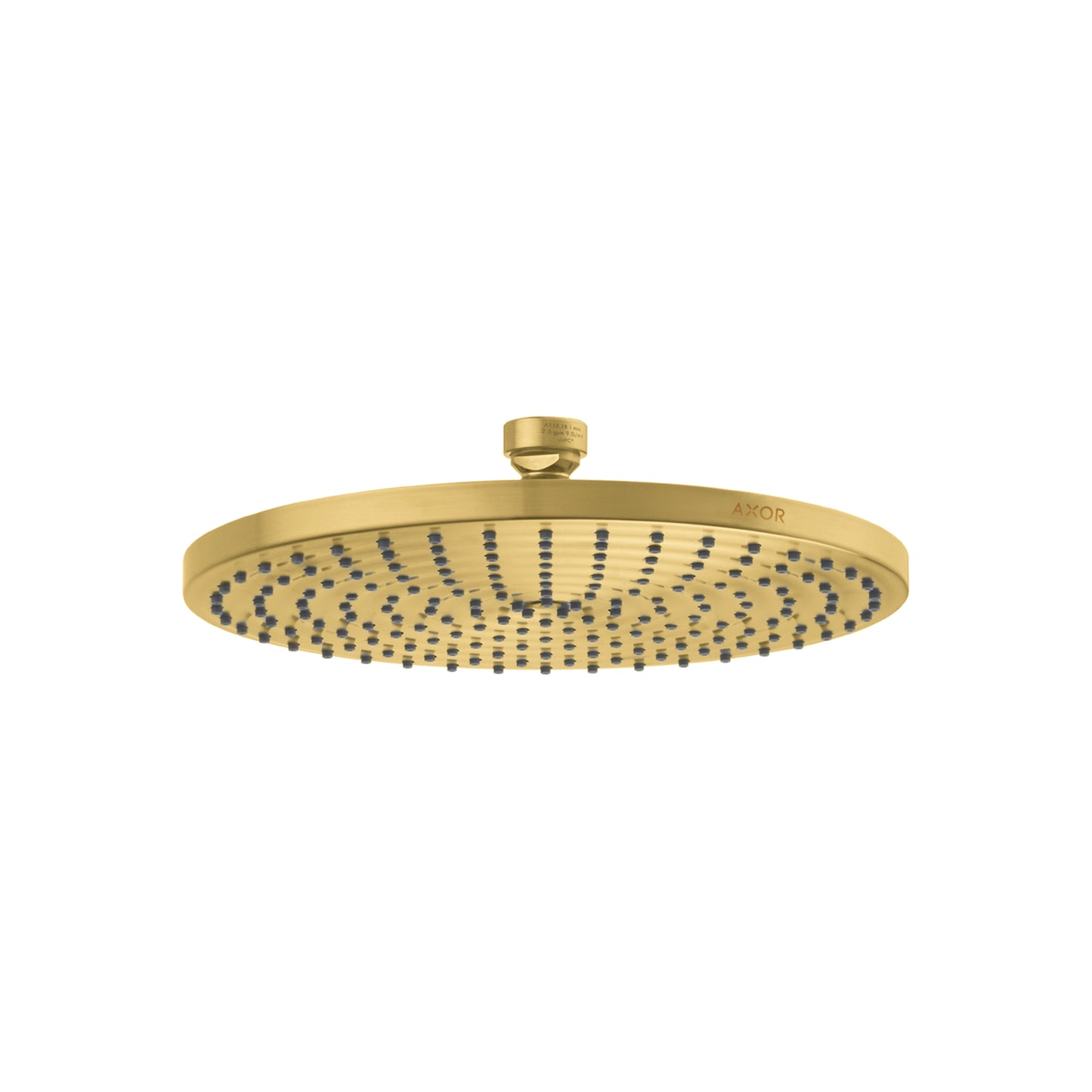 AXOR ShowerSolutions Showerhead  240 1-Jet Powder Rain, 1.75 GPM
