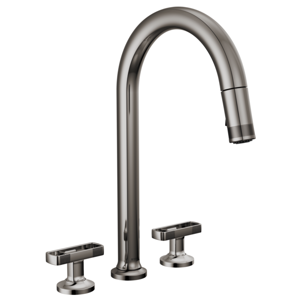 Brizo Kintsu 62506LF Widespread Pull-Down Faucet with Arc Spout - Less Handles