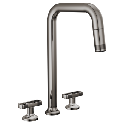 Brizo Kintsu 62507LF Widespread Pull-Down Faucet with Square Spout - Less Handles