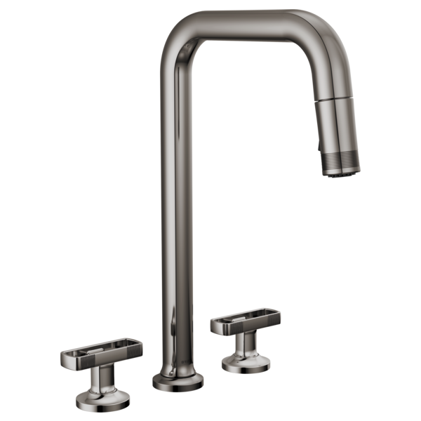 Brizo Kintsu 62507LF Widespread Pull-Down Faucet with Square Spout - Less Handles
