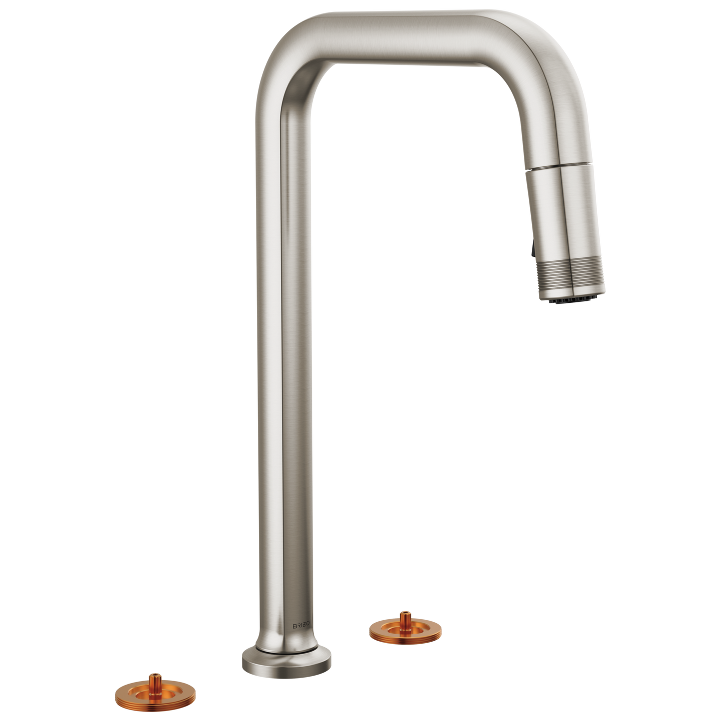 Brizo Kintsu 62507LF Widespread Pull-Down Faucet with Square Spout - Less Handles