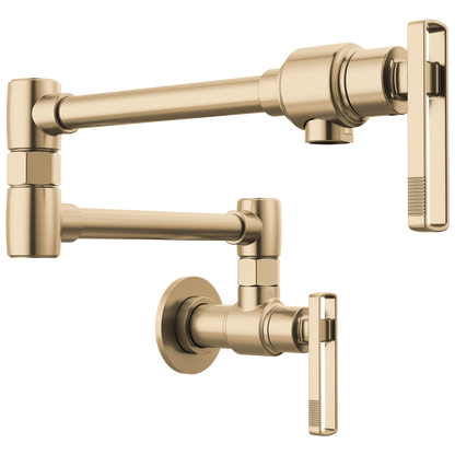 Brizo Kintsu 62807LF Wall Mount Pot Filler with Knob Handle