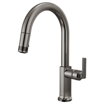 Brizo Kintsu 63006LF Pull-Down Faucet with Arc Spout - Less Handle