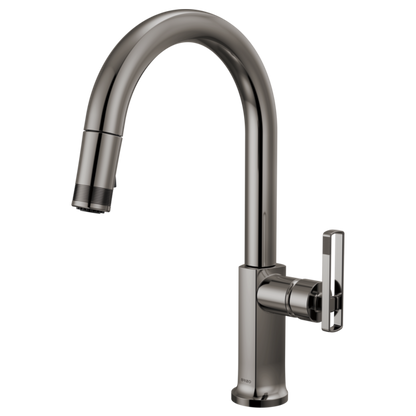 Brizo Kintsu 63006LF Pull-Down Faucet with Arc Spout - Less Handle