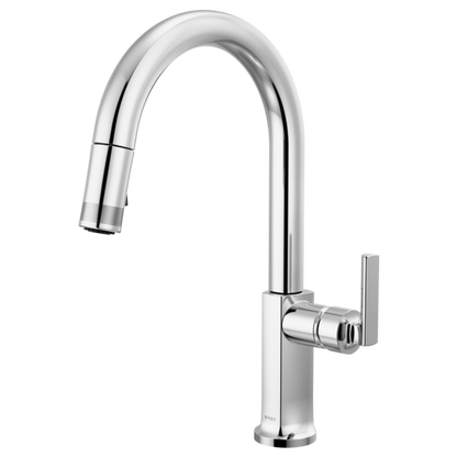 Brizo Kintsu 63006LF Pull-Down Faucet with Arc Spout - Less Handle