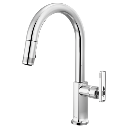 Brizo Kintsu 63006LF Pull-Down Faucet with Arc Spout - Less Handle