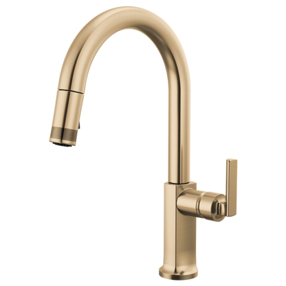 Brizo Kintsu 63006LF Pull-Down Faucet with Arc Spout - Less Handle