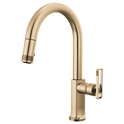 Brizo Kintsu 63006LF Pull-Down Faucet with Arc Spout - Less Handle
