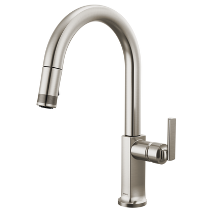 Brizo Kintsu 63006LF Pull-Down Faucet with Arc Spout - Less Handle