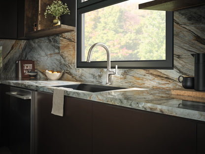 Brizo Kintsu 63006LF Pull-Down Faucet with Arc Spout - Less Handle