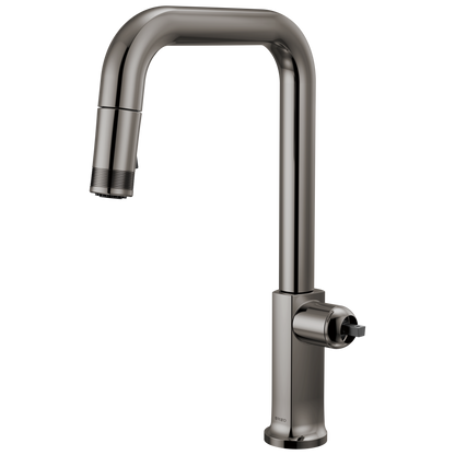 Brizo Kintsu 63007LF Pull-Down Faucet with Square Spout - Less Handle