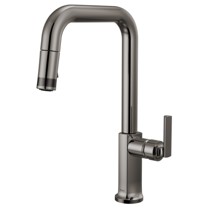 Brizo Kintsu 63007LF Pull-Down Faucet with Square Spout - Less Handle